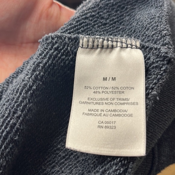 Beaver Canoe Roots Dark Grey Zip-Up Hoodie - Picture 6 of 6